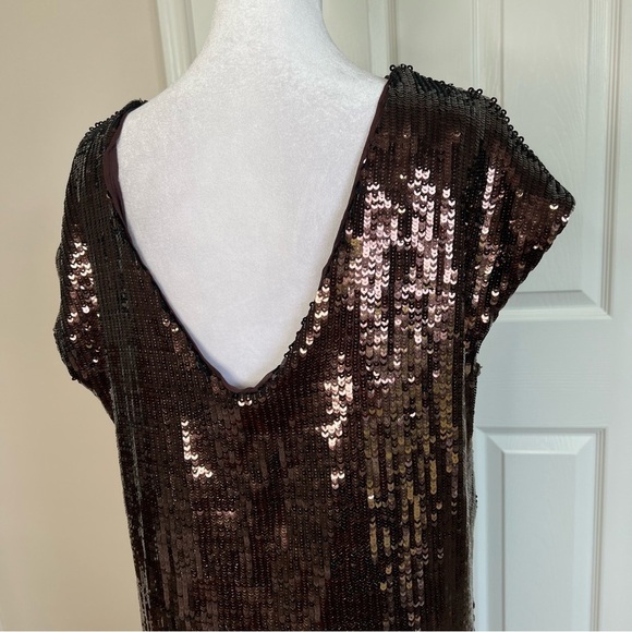 MAEVE by ANTHROPOLOGIE KARA SEOUINED MINI DRESS - Picture 9 of 13